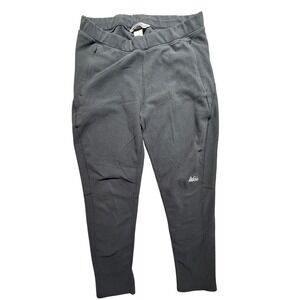 REI Tapered Fleece Jogger Pants Black Large Outdoor Gorpcore Minimal Hiking